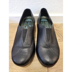DANSKO Shoes Arden Slip on Clogs Black Leather size 39 (2400020200)